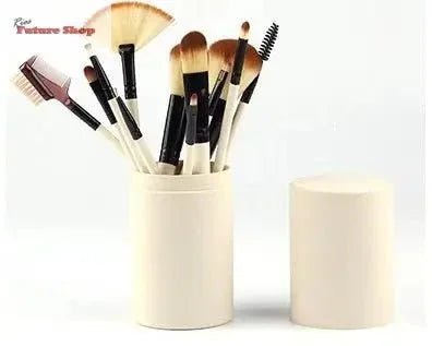 12pcs Makeup Brush Set Blush Eyeshadow Eyelash Highlighter Makeup Brush - Rios Future Shop