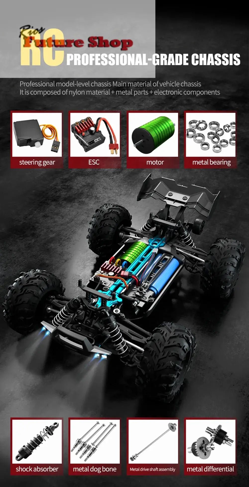 70KM-H-4WD-RC-Car-With-Motor-Remote-Control-DSersUSA-100096799 - Rios Future Shop