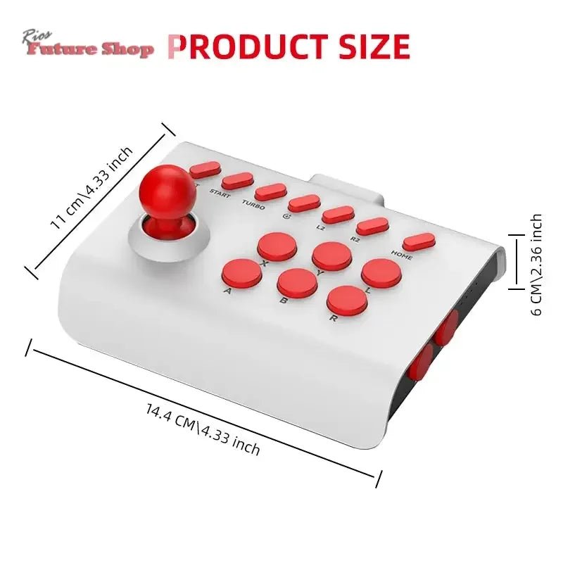 Arcade Joystick Wireless for PC/Android/ios/Switch/PS3/PS4 - Rios Future Shop