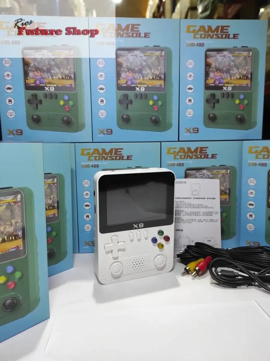 Consola de Juegos x9 con pantalla IPS de 3,5 Pulgadas - Rios Future Shop