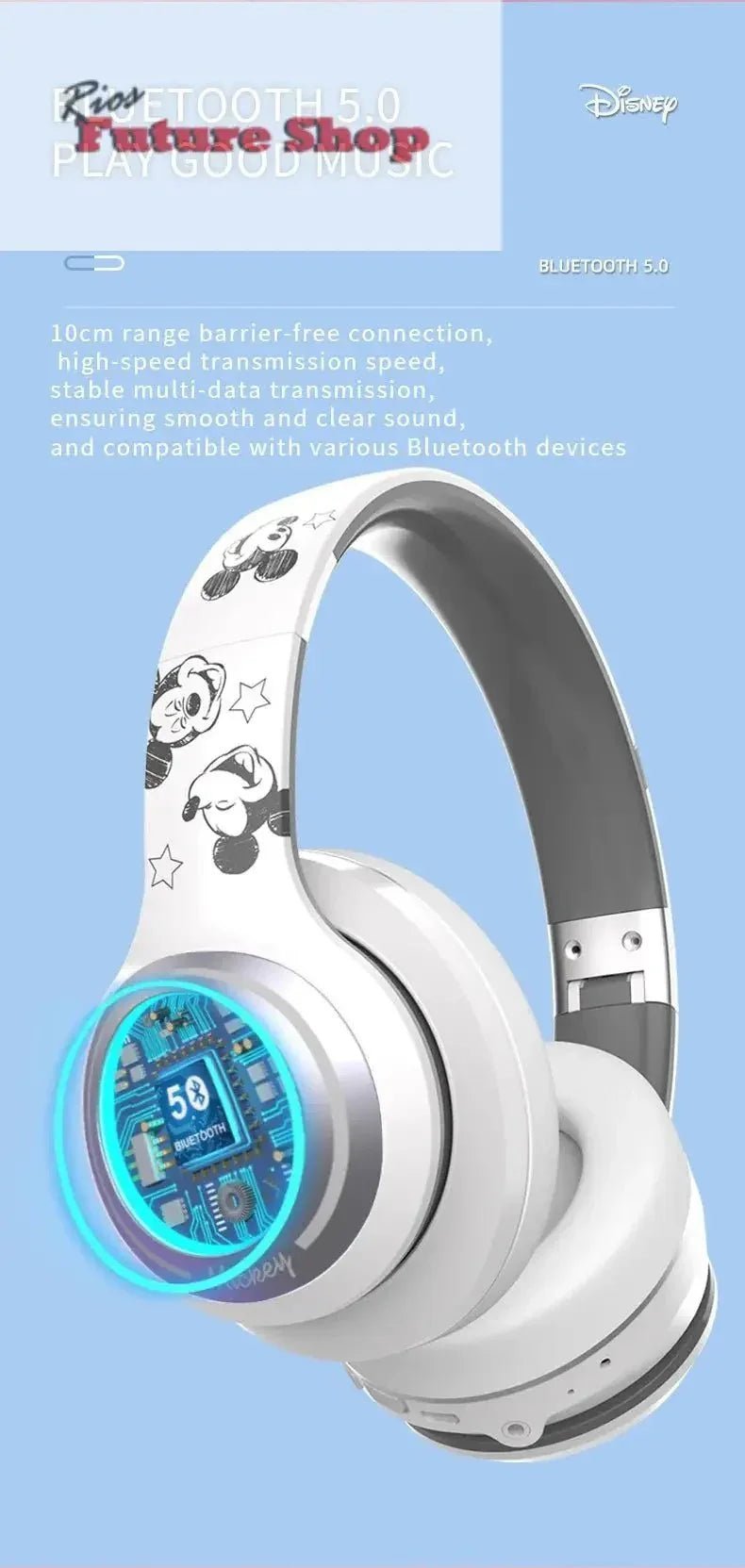 Disney E08 Minie & Mickey Earbuds - Rios Future Shop