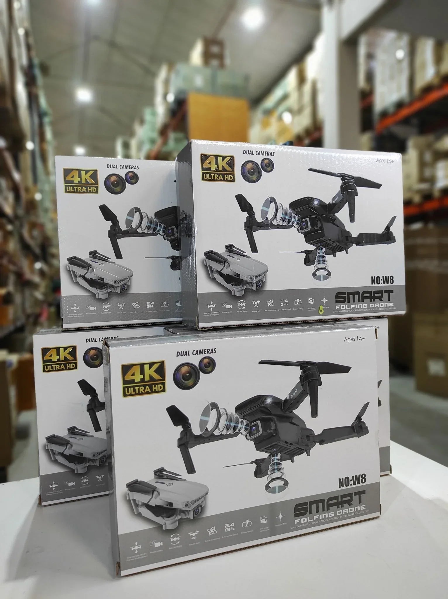 Drone 4K Cam + Pack Case - Rios Future Shop