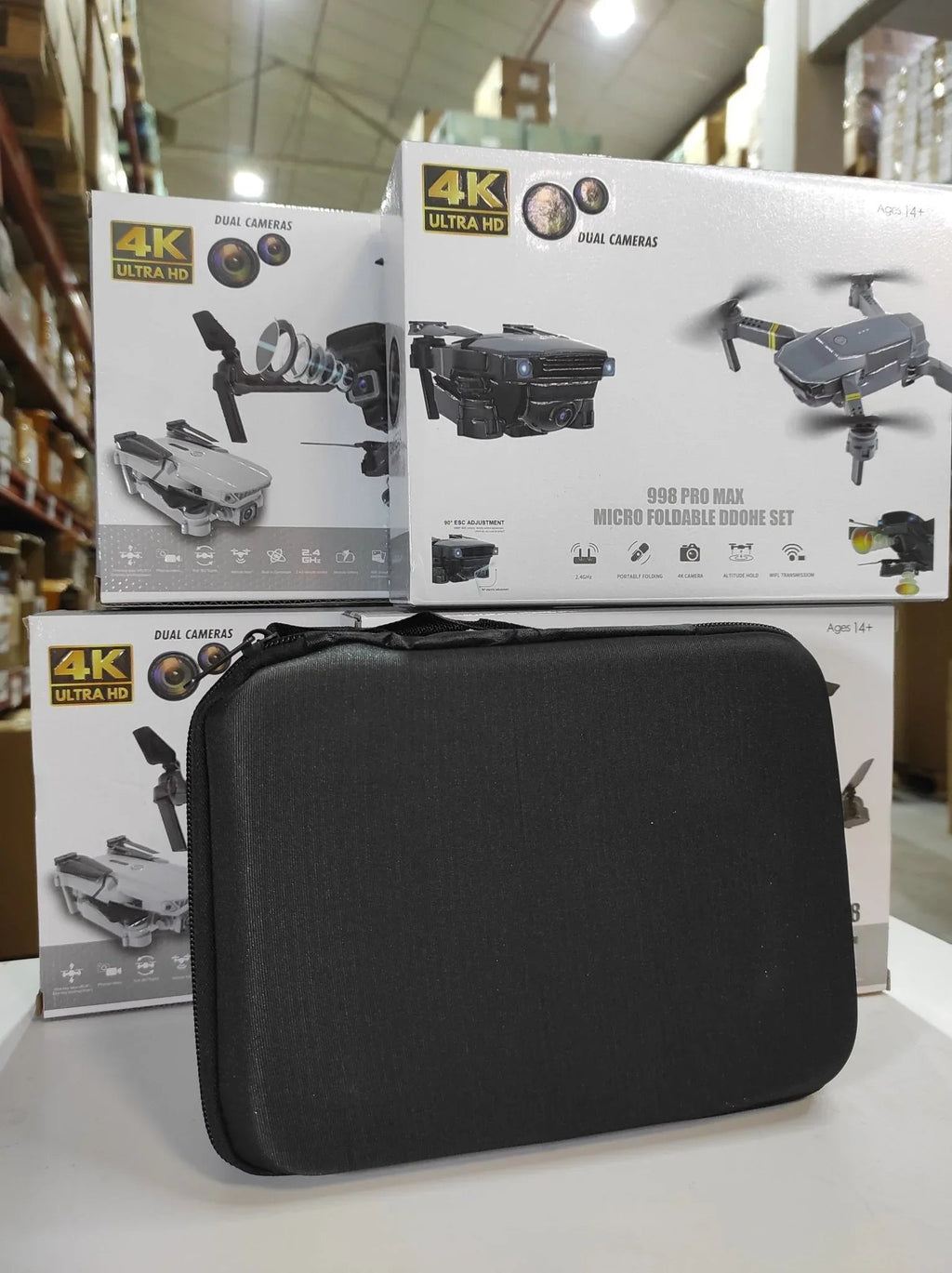 Drone 4K Cam + Pack Case - Rios Future Shop