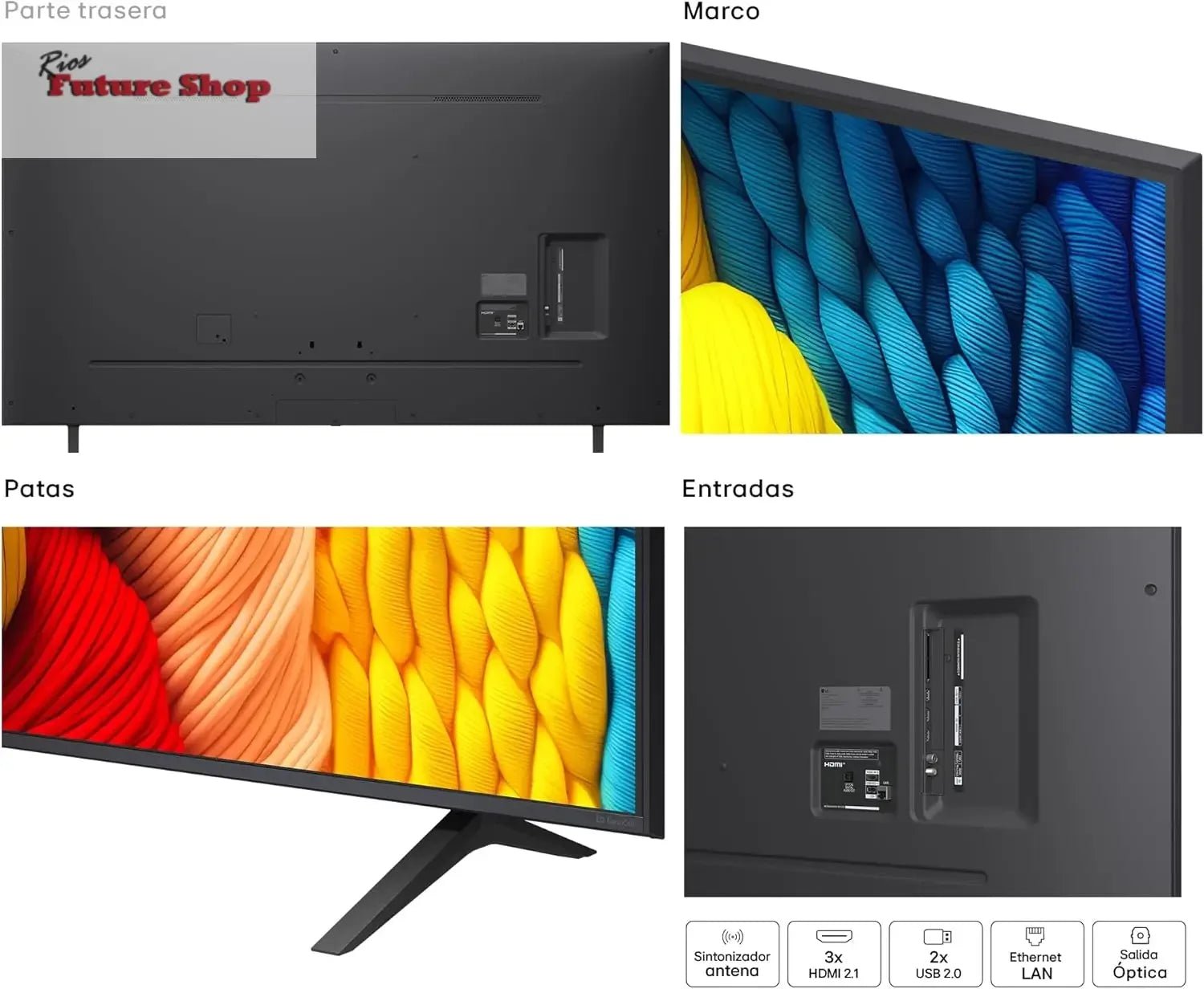 LG 75" 4K UHD Smart TV - Experience Stunning Clarity and Immersive Entertainment - Rios Future Shop