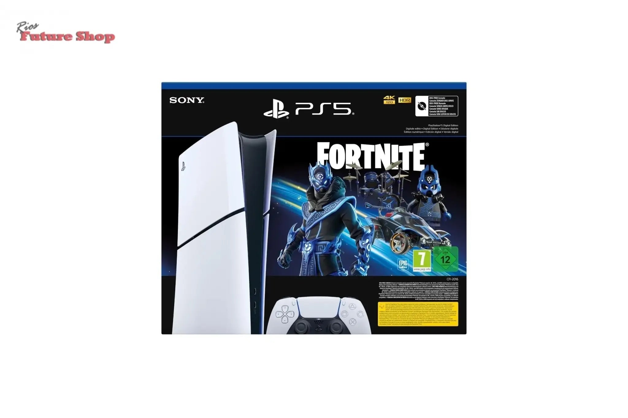 Playstation 5 Consola Digital Modelo Slim - Rios Future Shop
