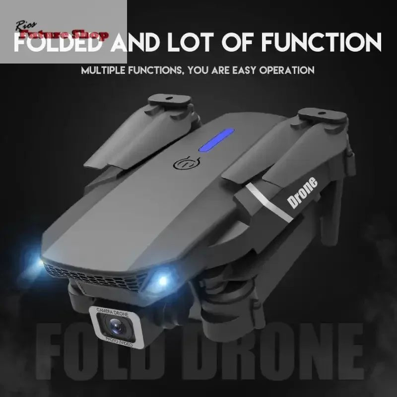 Professional Drone E88 - 4K HD Camera, WiFi FPV &Foldable - Rios Future Shop