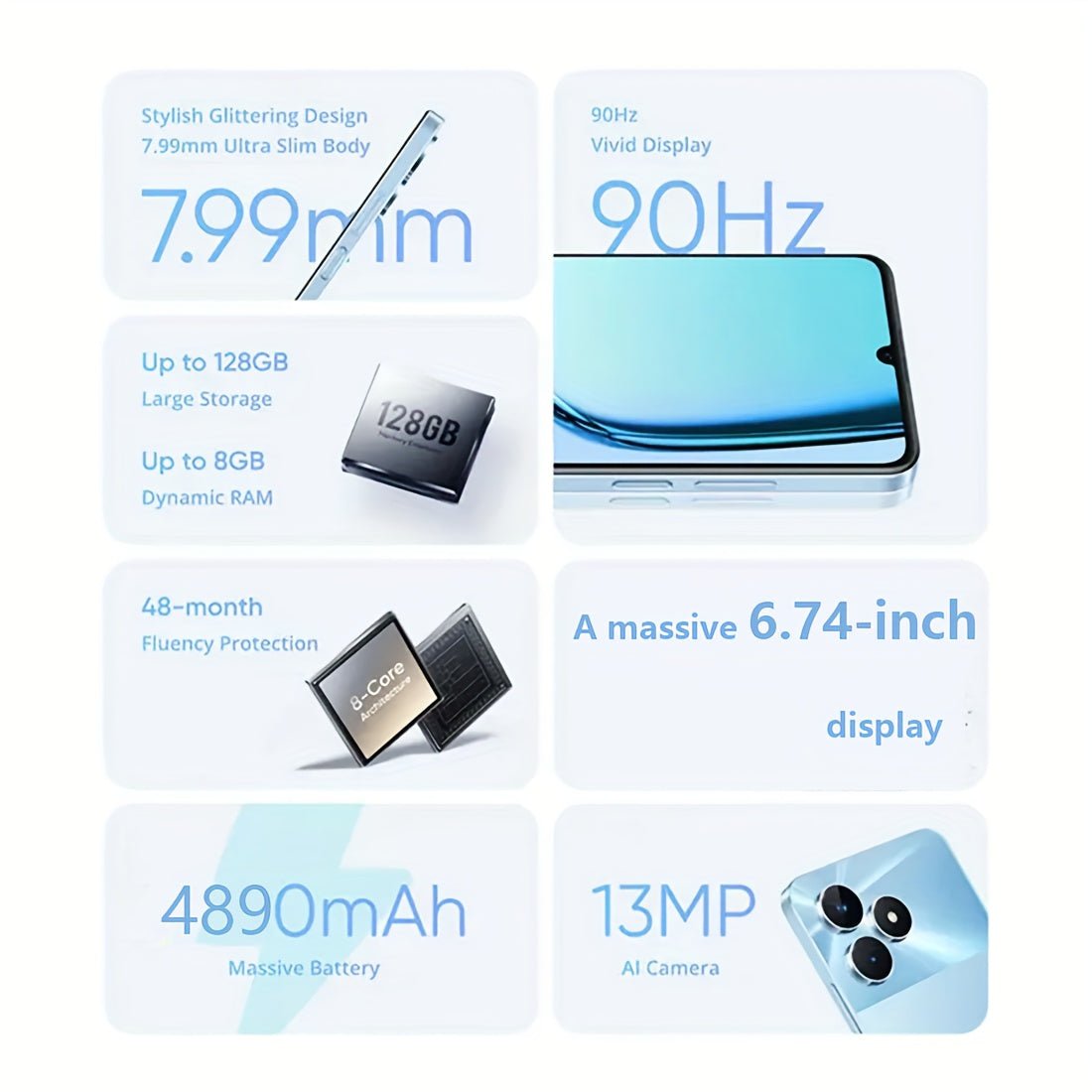 Realme Note 50 4G Mobile Phone 3+64GB - Rios Future Shopsmartphones3002;75557817