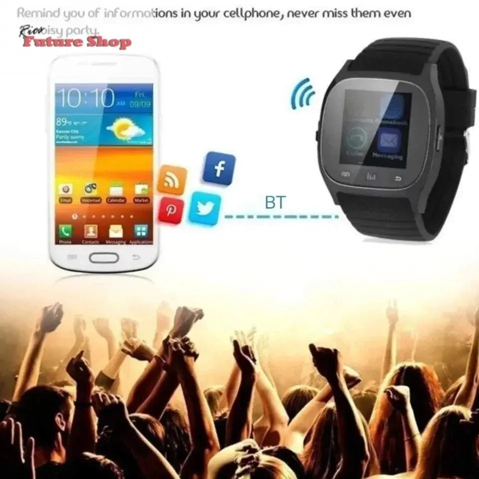 Smartwatch M26: Waterproof and Reliable - Rios Future Shop