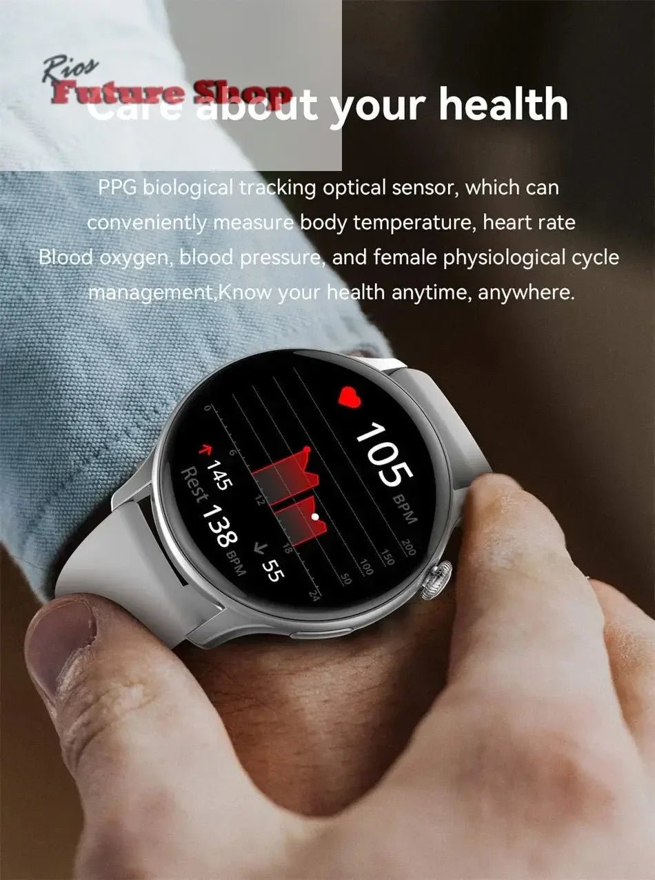 True AMOLED Sports Smart Watch - Rios Future Shop