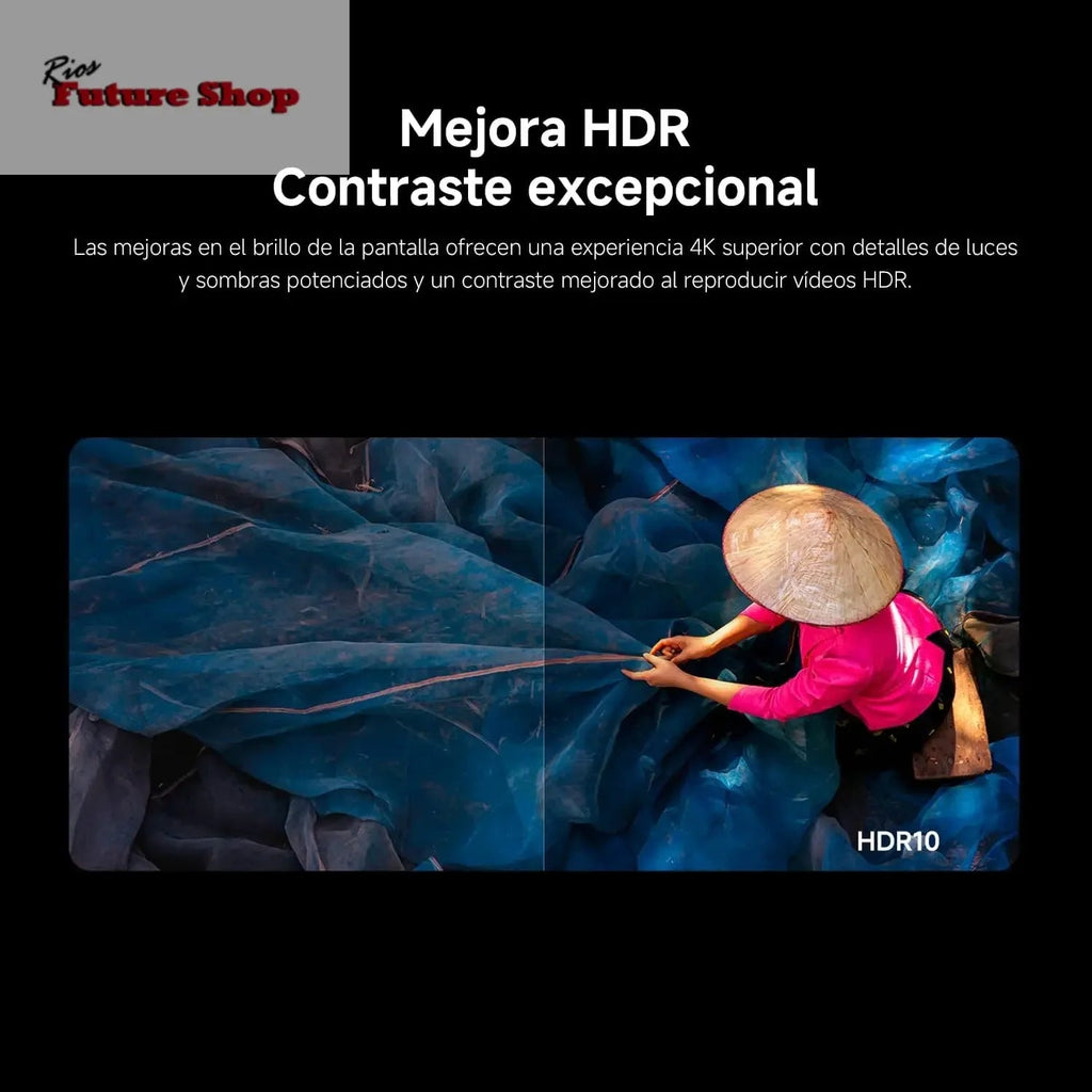 XIAOMI TV F 65, 65 Pulgadas (165 cm), 4K UHD, Smart TV, Fire TV, Control por Voz Alexa, HDR10, MEMC, Modo Game Boost 120Hz,2GB+32GB, Compatible con Apple AirPlay, 2025 - Rios Future Shop