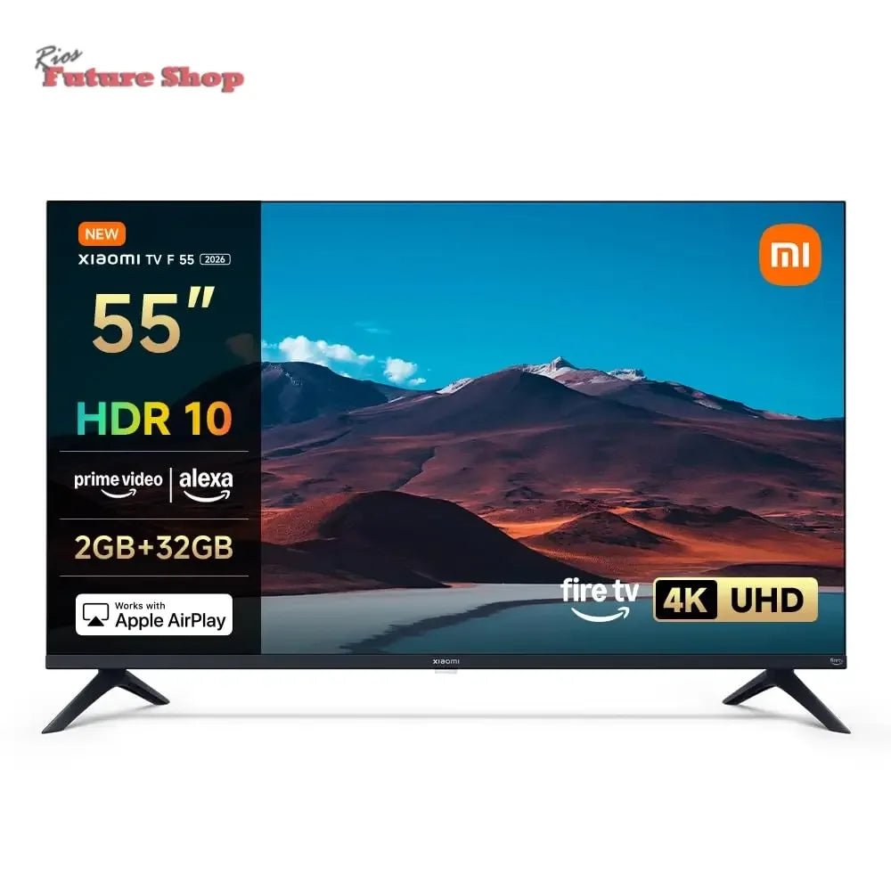 XIAOMI TV F 65, 65 Pulgadas (165 cm), 4K UHD, Smart TV, Fire TV, Control por Voz Alexa, HDR10, MEMC, Modo Game Boost 120Hz,2GB+32GB, Compatible con Apple AirPlay, 2025 - Rios Future Shop